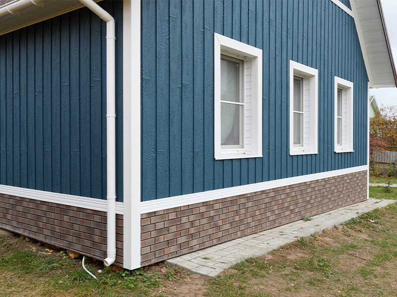 Отделка цоколя 